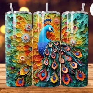 Peacock Tumbler